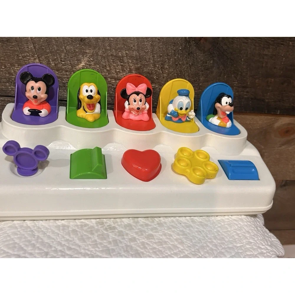 Vintage Mattel Mickey Mouse and friends pop surprise toy